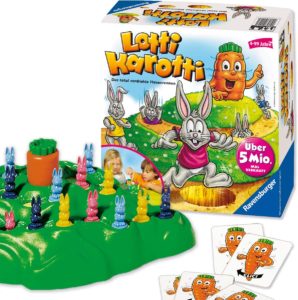 lotti karotti, ravensburger, Spiel ab 4 Jahre, Spiele ab 4 Jahre, Brettspiele, Brettspiel, Gesellschaftsspiel, Gesellschaftsspiele, Familienspiel, Familienspiele