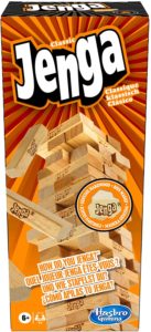 Jenga Classic, Hasbro, Spiel ab 6 Jahre, Spiele ab 6 Jahre, Brettspiele, Brettspiel, Gesellschaftsspiel, Gesellschaftsspiele, Familienspiel, Familienspiele