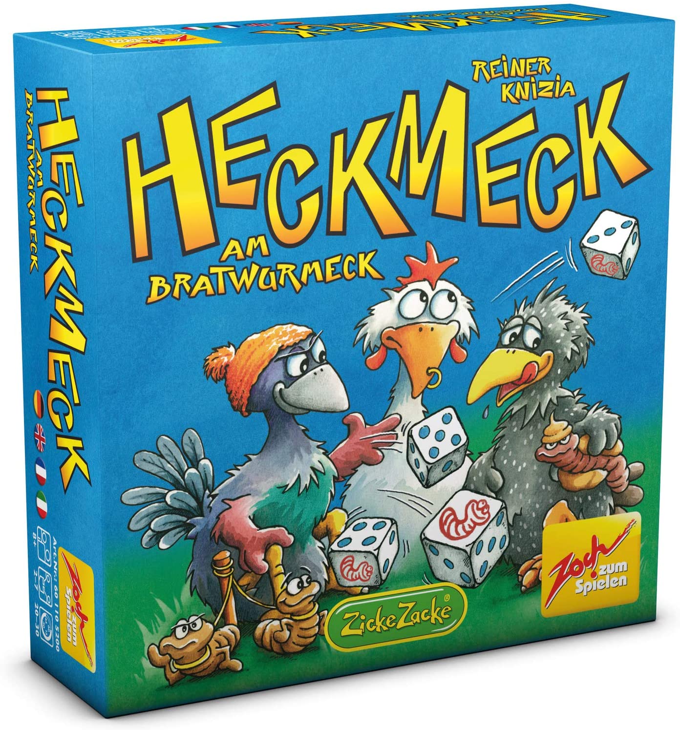 Heckmeck am Bratwurmeck Brettspiele für Kinder Spiel ab 8 Jahre