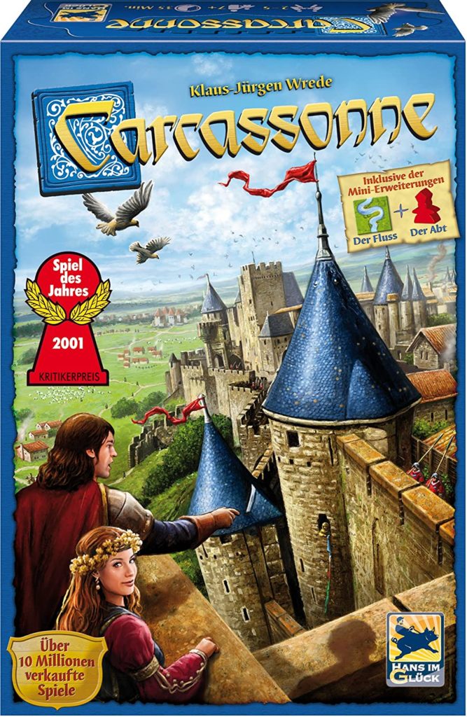 Carcassonne, Spiel ab 8 Jahre, Spiele ab 8 Jahre, Brettspiele, Brettspiel, Gesellschaftsspiel, Gesellschaftsspiele, Familienspiel, Familienspiele